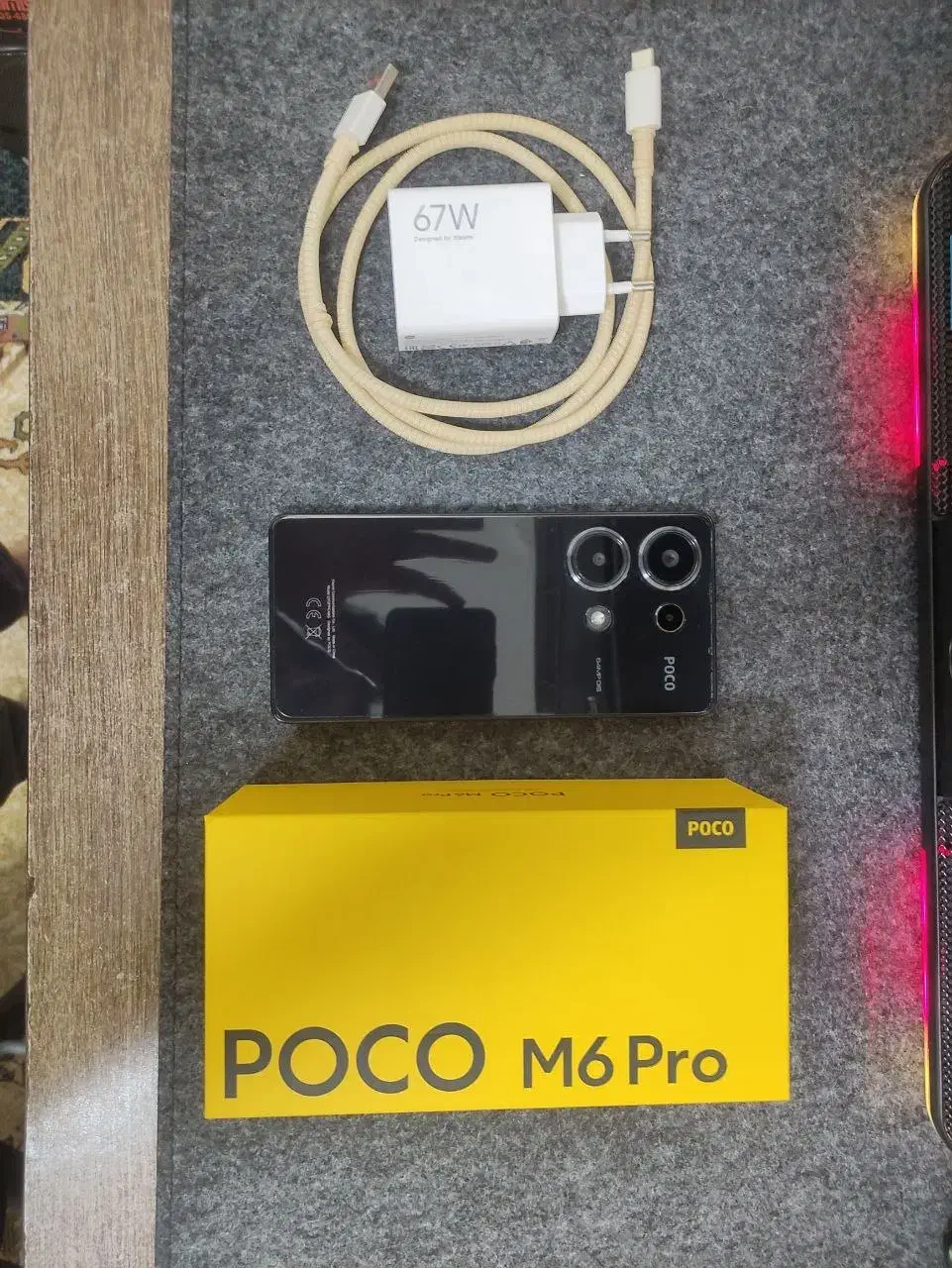 Poco m6 pro 256/8|موبایل|لاهیجان, لیالستان|دیوار