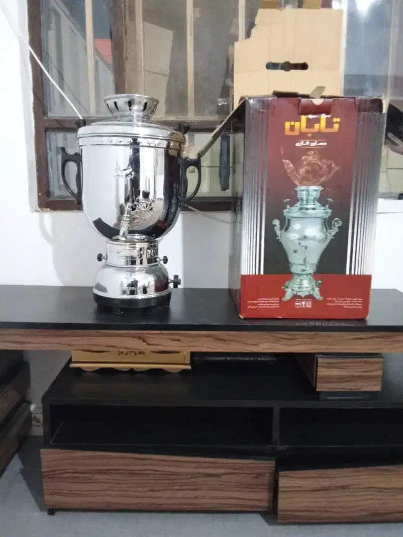 سماور گازی 10 لیتری|سماور، چایساز، قهوهساز|بروجرد, |دیوار