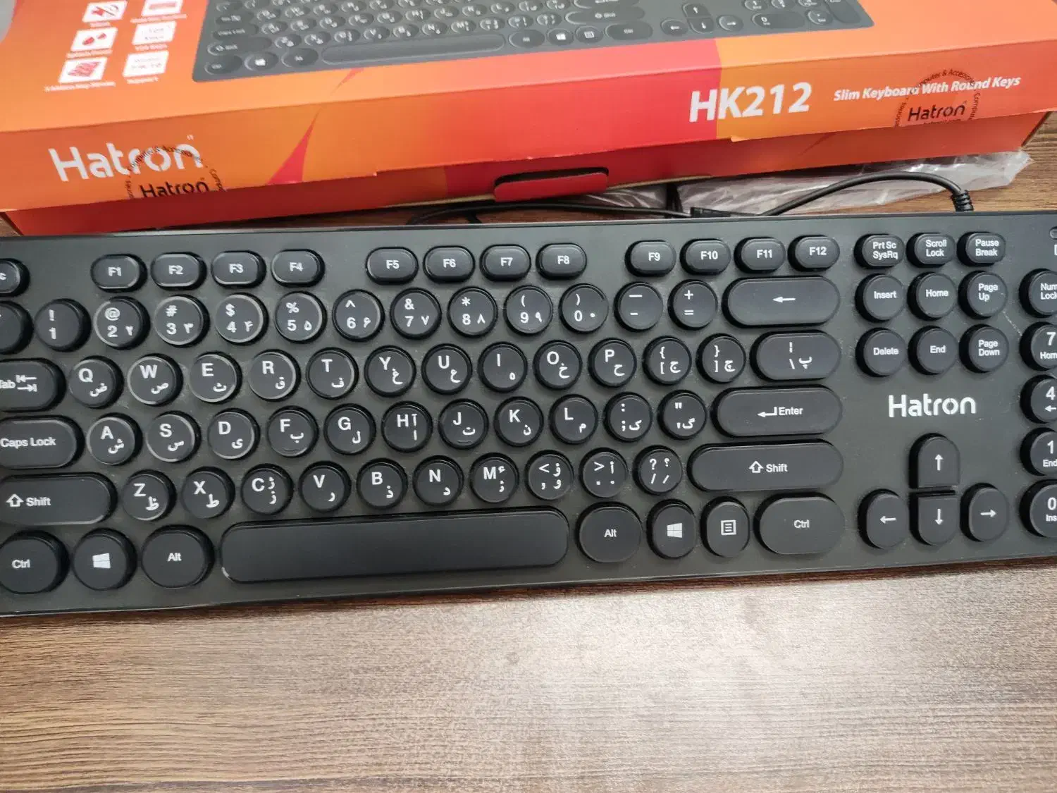 کیبورد هاترون مدلHK212|قطعات و لوازم جانبی رایانه|گلبهار, شهر جدید گلبهار|دیوار