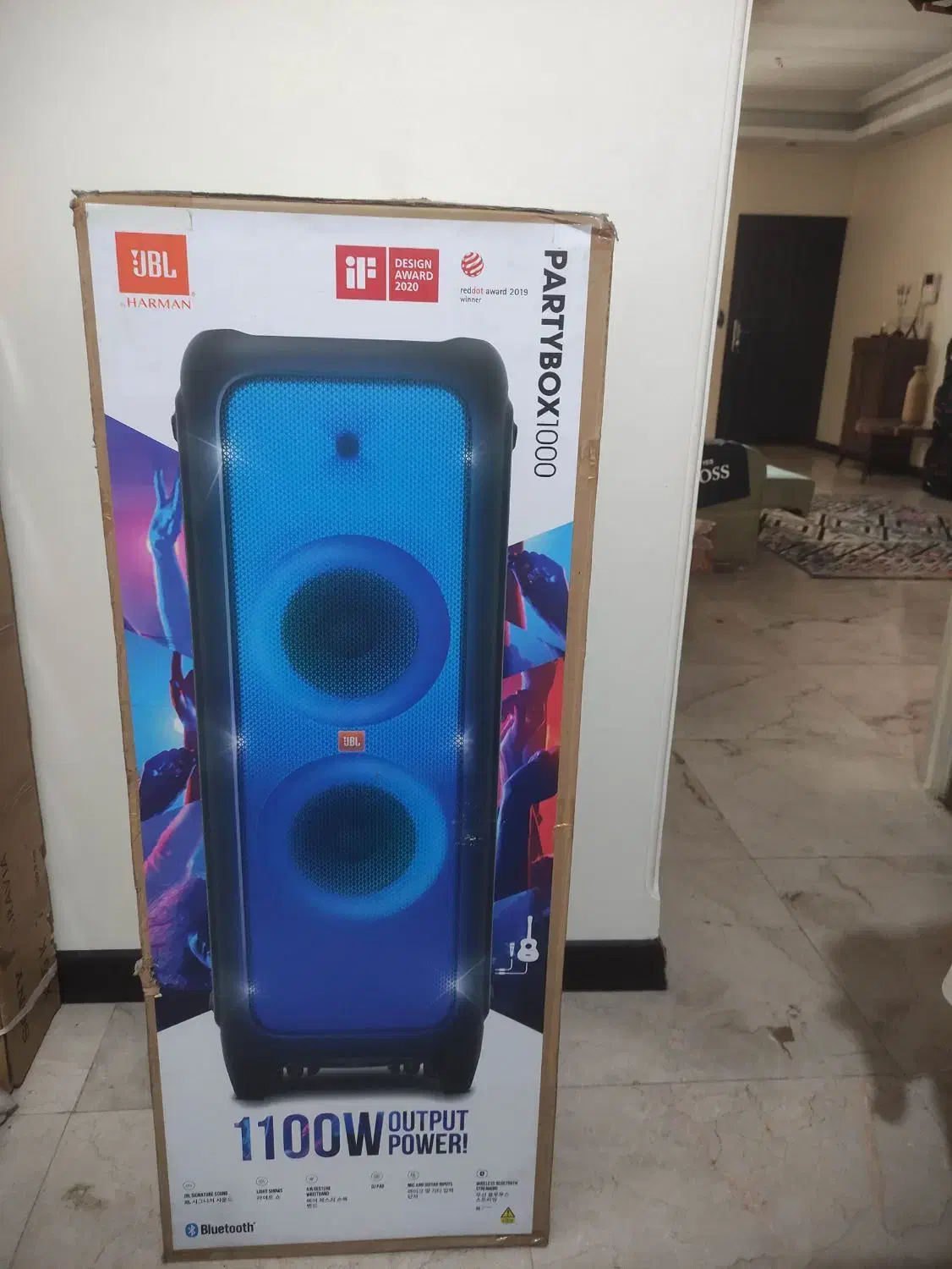 پارتی باکس 1000 JBL اصلی به شرط|سیستم صوتی خانگی|تهران, تهرانپارس غربی|دیوار