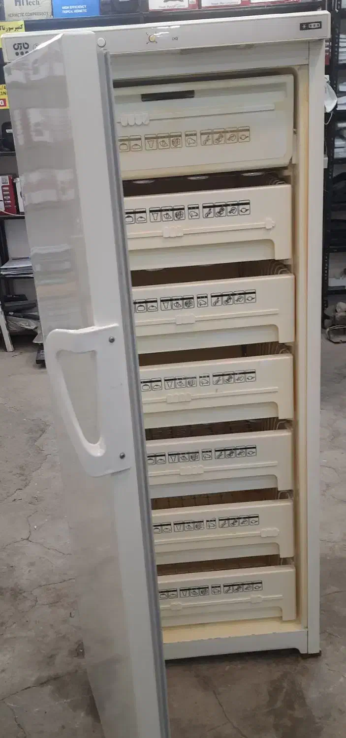 فریزر پارس پنگوئن ۷کشو موتور ناسیونال ژاپن|یخچال و فریزر|تربتحیدریه, فرمانداری|دیوار