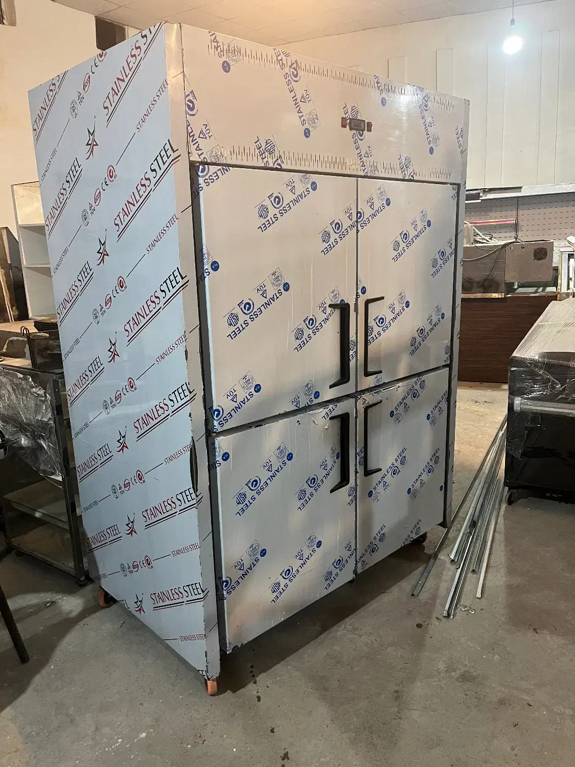 فریزر۱/۵متری تمام استیل|فروشگاه و مغازه|تهران, تهرانسر مرکزی|دیوار