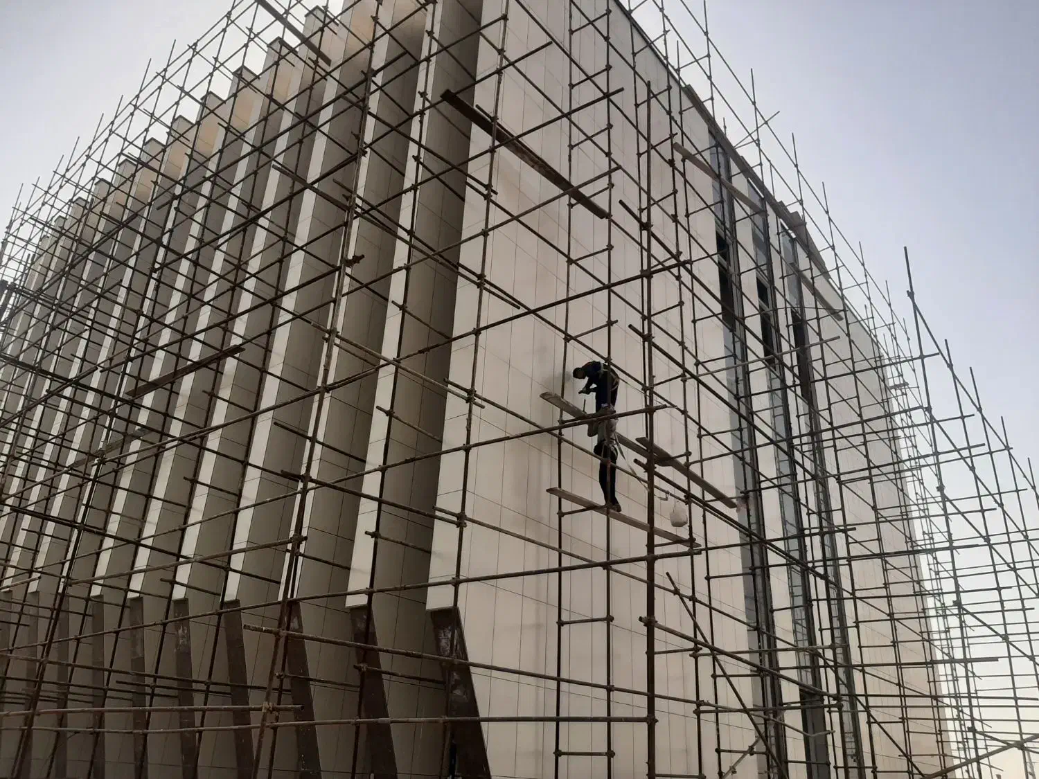 نصب داربست|خدمات پیشه و مهارت|شوش, |دیوار