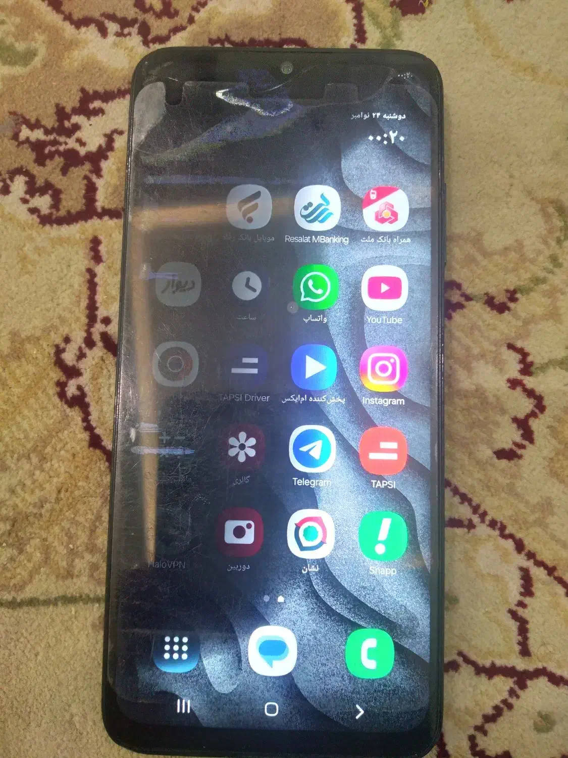 گوشی a05s 128 مشکی ویتنام|موبایل|اصفهان, پوریای ولی|دیوار