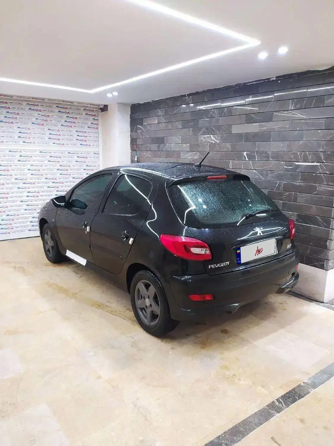 207 پانا بیرنگ|خودرو سواری و وانت|رشت, دیلمان|دیوار