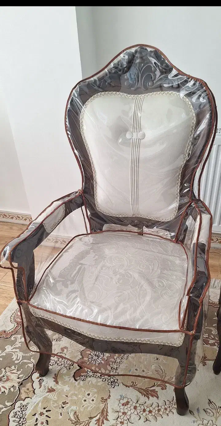 مبل فرهر (استیل) ۷نفره چوب راش|مبلمان خانگی و میز عسلی|محمدیه-قزوین, |دیوار