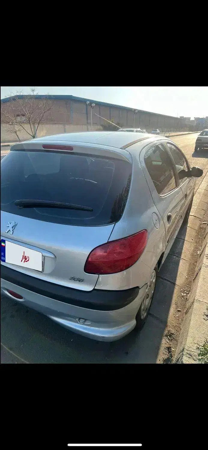 پژو ۲۰۶ مدل ۱۳۸۵|خودرو سواری و وانت|تهران, آجودانیه|دیوار