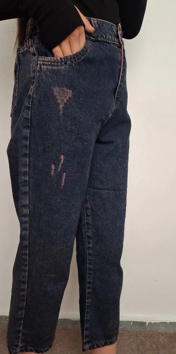 شلوار جین واید لگ|لباس|خلخال, |دیوار