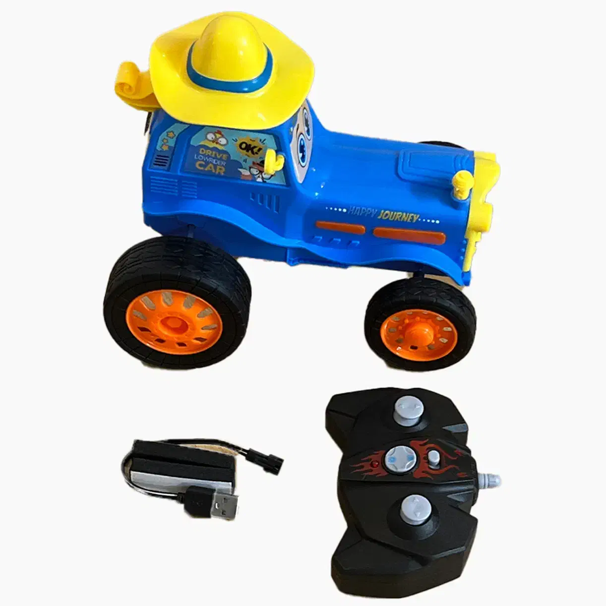 تراکتور دیوانه کنترلی شارژی بازی جذاب کودکان|اسباب‌‌بازی|ری, شهادت|دیوار