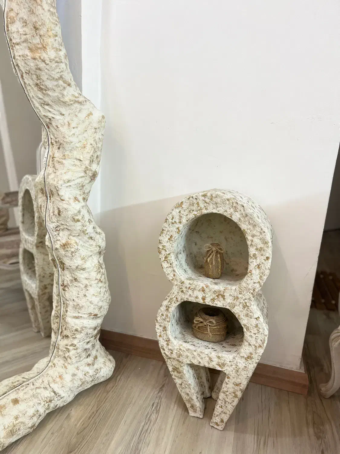 آینه قدی دفرمه مینیمال و شلف(پاپیه ماشه)|آینه|کرج, شهرک شهرداری|دیوار