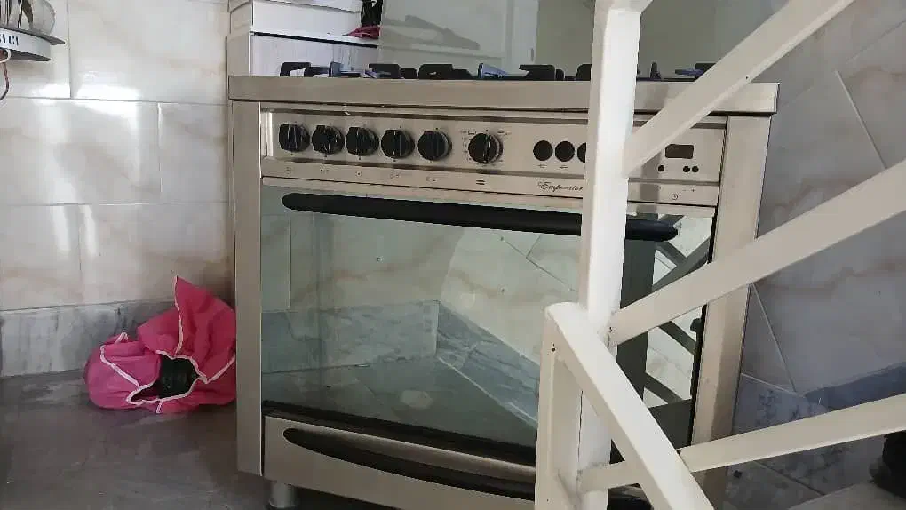 گاز فردار تمام استیل با جوجه گردان|اجاق گاز و لوازم برقی پختوپز|تهران, گلستان (شهرک راه آهن)|دیوار