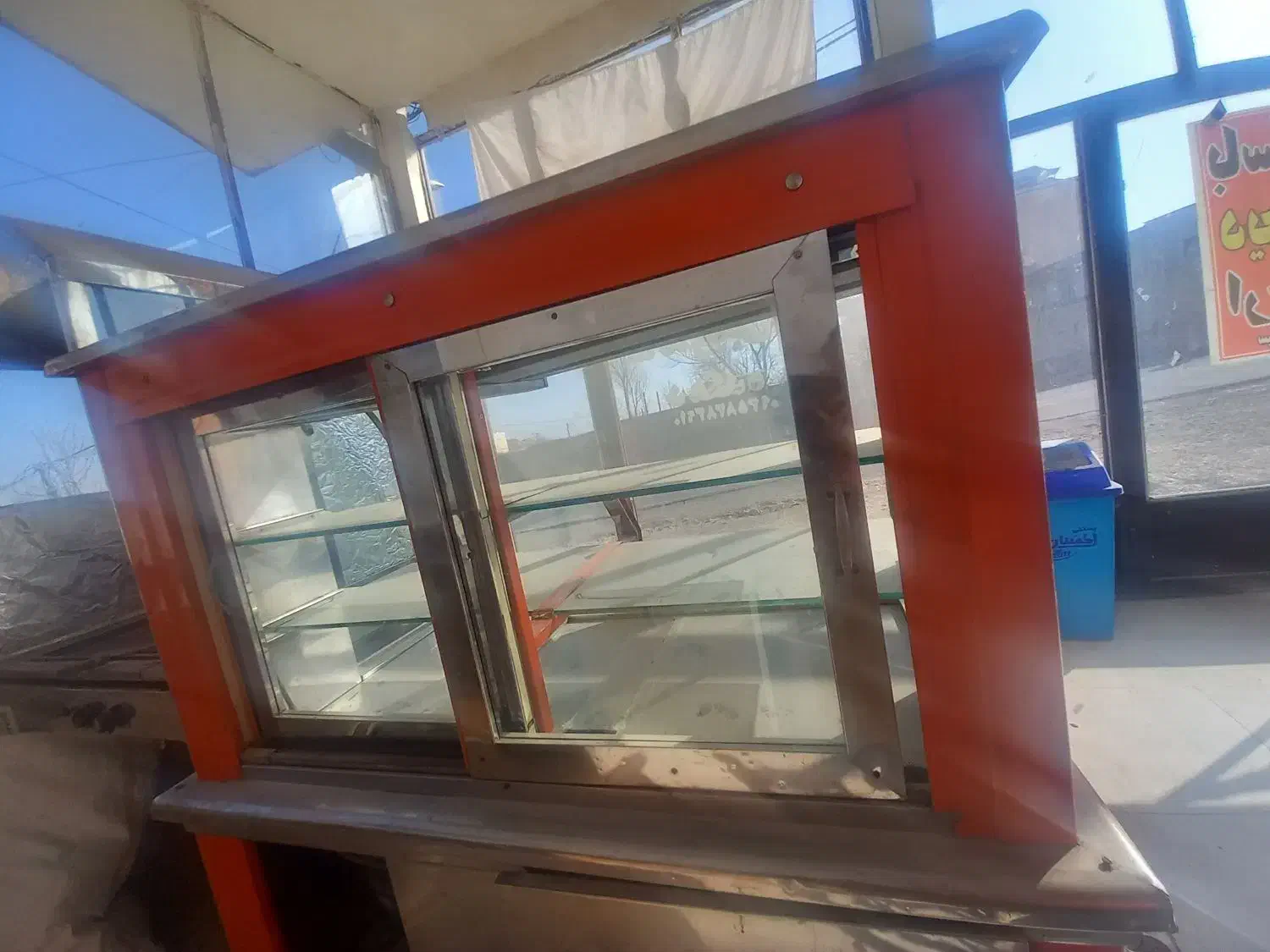 یخچال کارکرده استیل تمیز|کافی‌شاپ و رستوران|سبلان, |دیوار