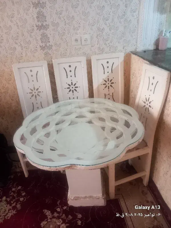 میز نهارخوری ۴نفره|میز و صندلی غذاخوری|مشهد, بهمن|دیوار