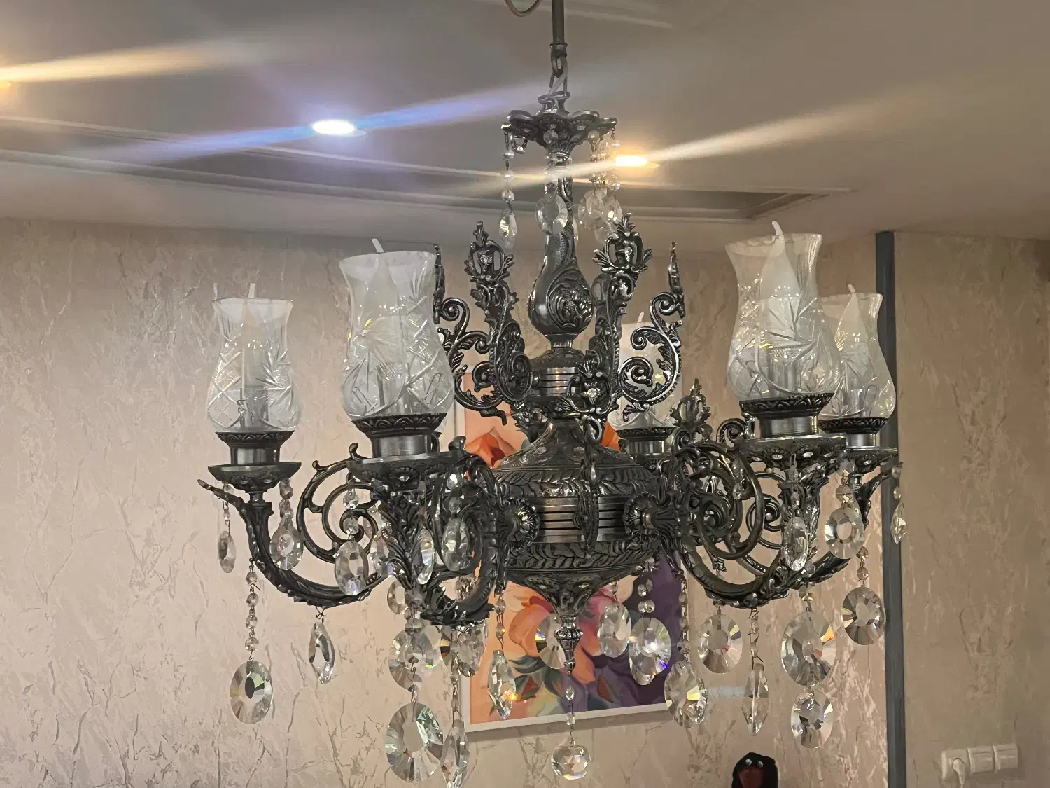 لوستر|لوستر و چراغ آویز|تهران, بهارستان|دیوار