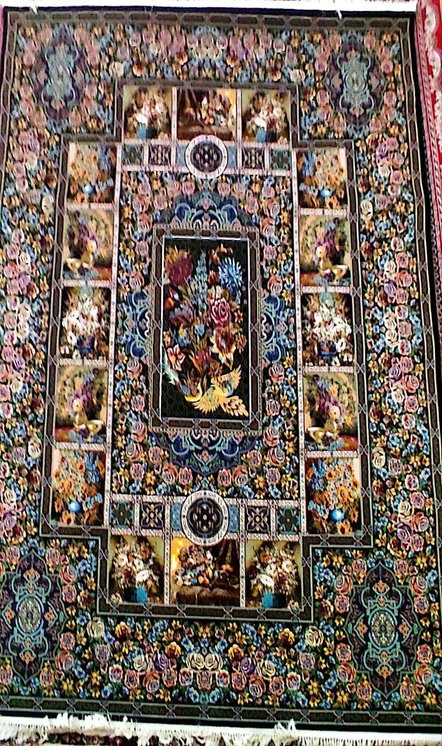 فرش ۹ متری|فرش|شال, |دیوار