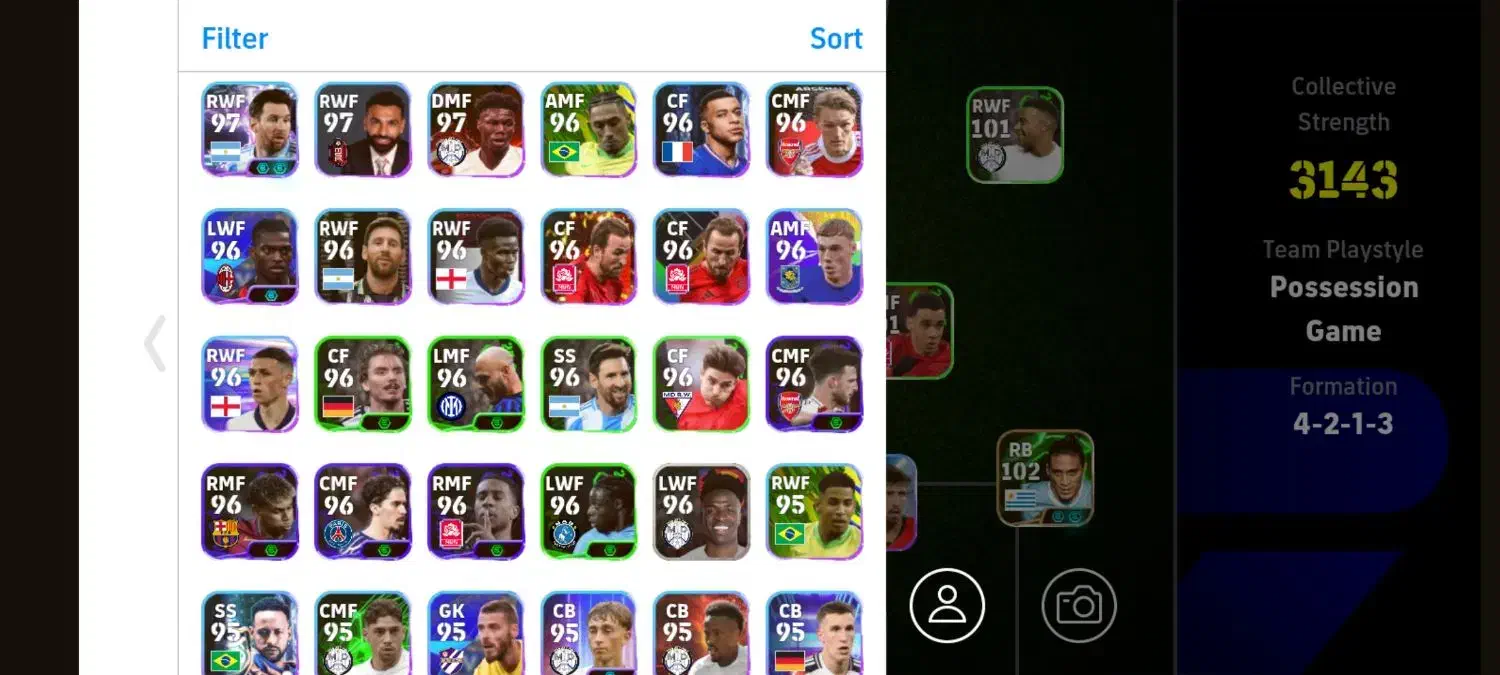 اکانت efootball گاد|کنسول، بازی ویدئویی و آنلاین|قم, زاویه|دیوار