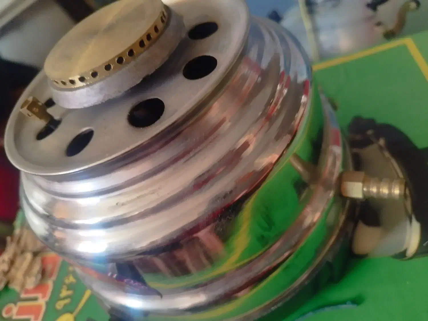 سماور گازی 4/5لیتری نو|سماور، چای‌ساز، قهوه‌ساز|مشگین شهر, |دیوار