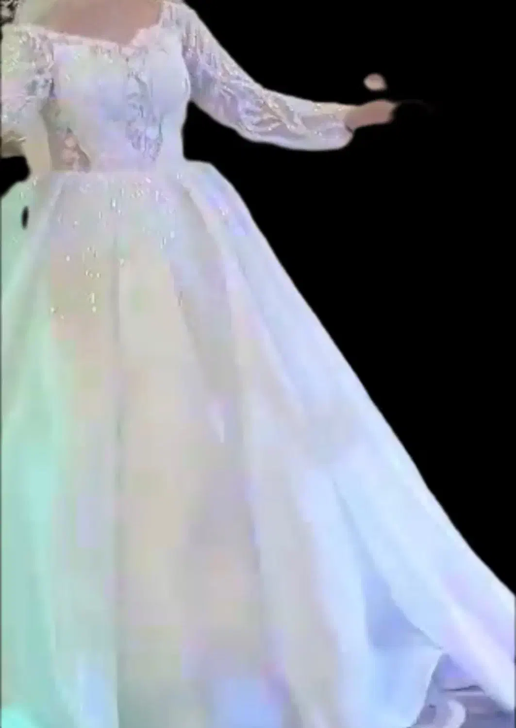 لباس عروس پر کلوش در حد نو|لباس|تهران, آهنگ|دیوار