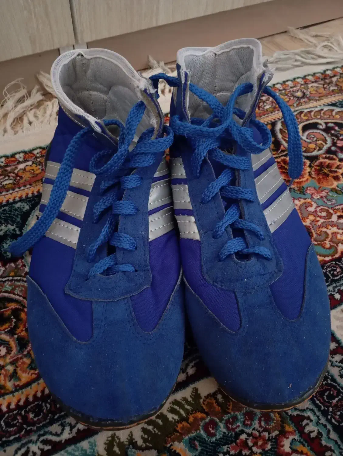 کفش فوتبال چمنی وکفش کشتی|تجهیزات ورزشی|نیشابور, گنبد سبز|دیوار