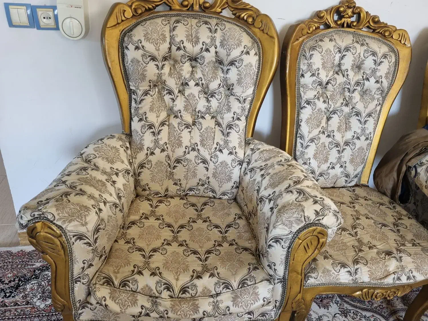 مبلمان ۹ نفره|مبلمان خانگی و میز عسلی|جویبار, |دیوار