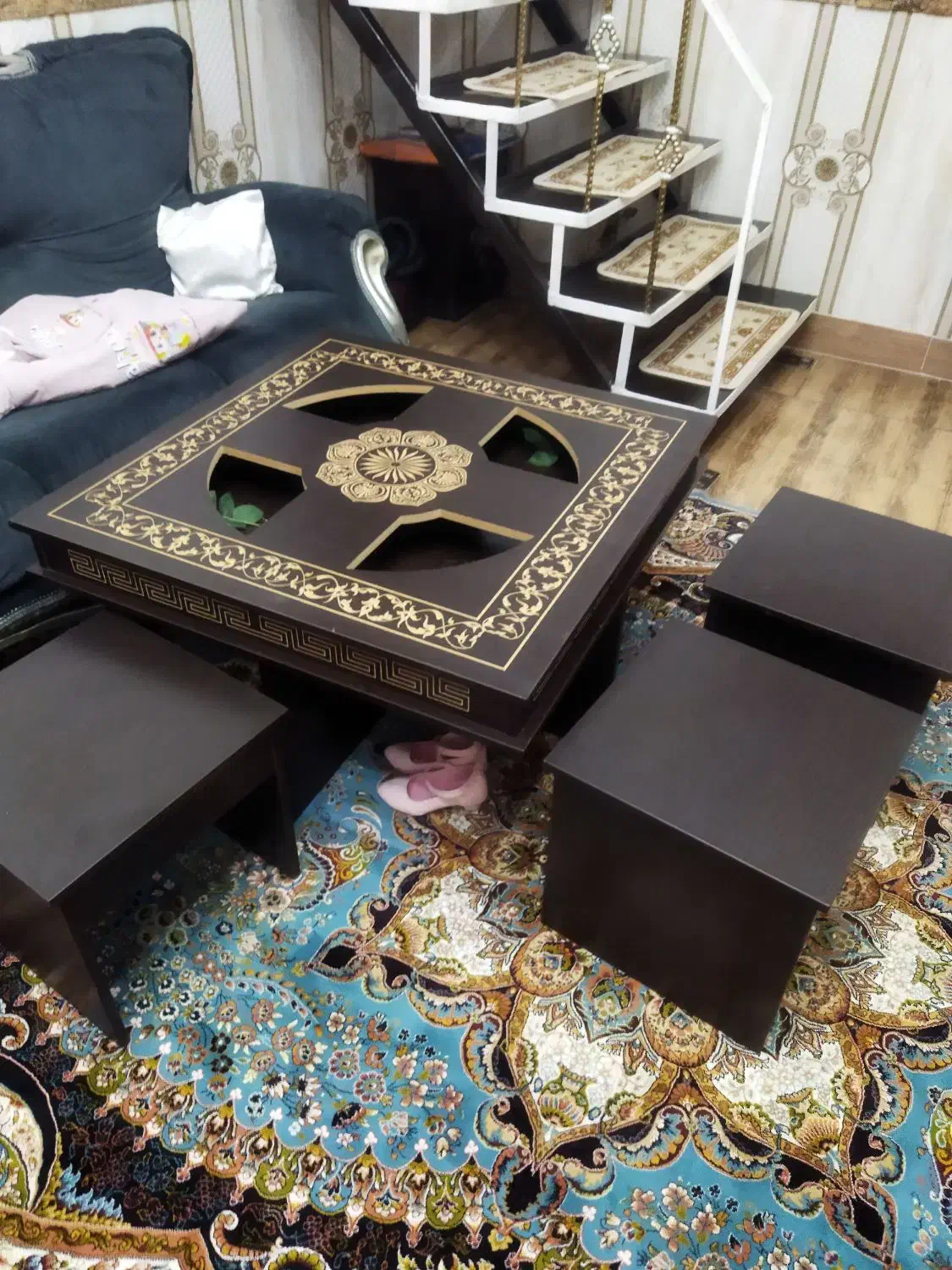 جلو مبلی ام دی اف باکس دار در حد نو|مبلمان خانگی و میز عسلی|میاندوآب, |دیوار