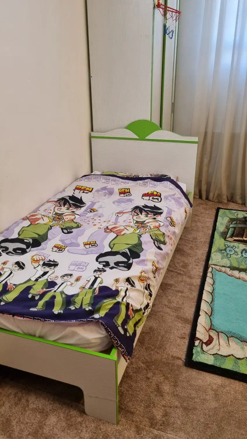 سرویس خواب نوجوان|تخت و سرویس خواب|تفت, |دیوار