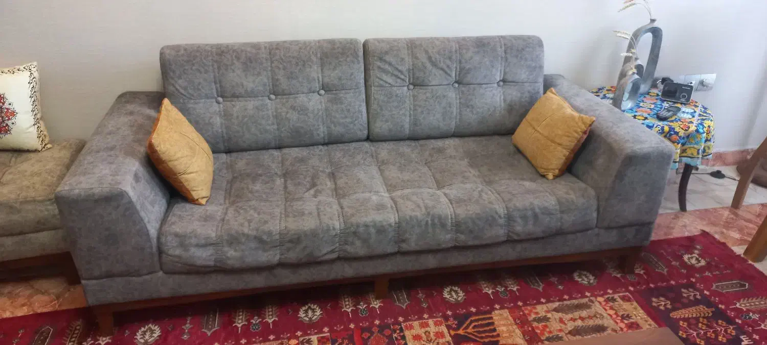 مبل راحتی کم جا ۷ نفره|مبلمان خانگی و میز عسلی|فردیس, شهرک سپاه|دیوار