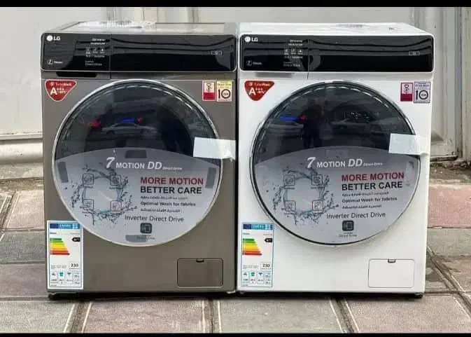 لباس شویی ظرف شویی ال جی 10.5اصل کره|ماشین لباسشویی و خشک‌کن لباس|تهران, امین حضور|دیوار