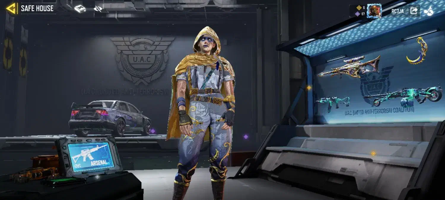 اکانت کالاف دیوتی 6لجندری|کنسول، بازی ویدئویی و آنلاین|قم, علی آباد سعدگان|دیوار