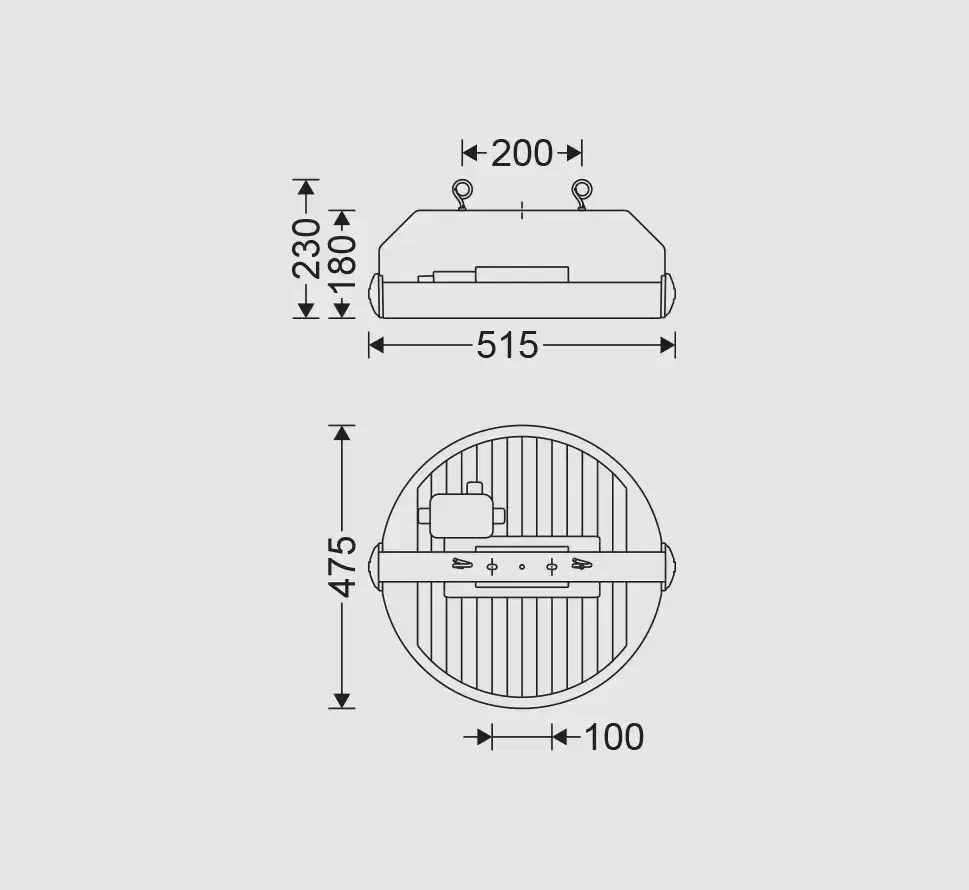 پروژکتور ۲۰۰ وات مازی نور|لامپ و چراغ|اصفهان, جلفا|دیوار