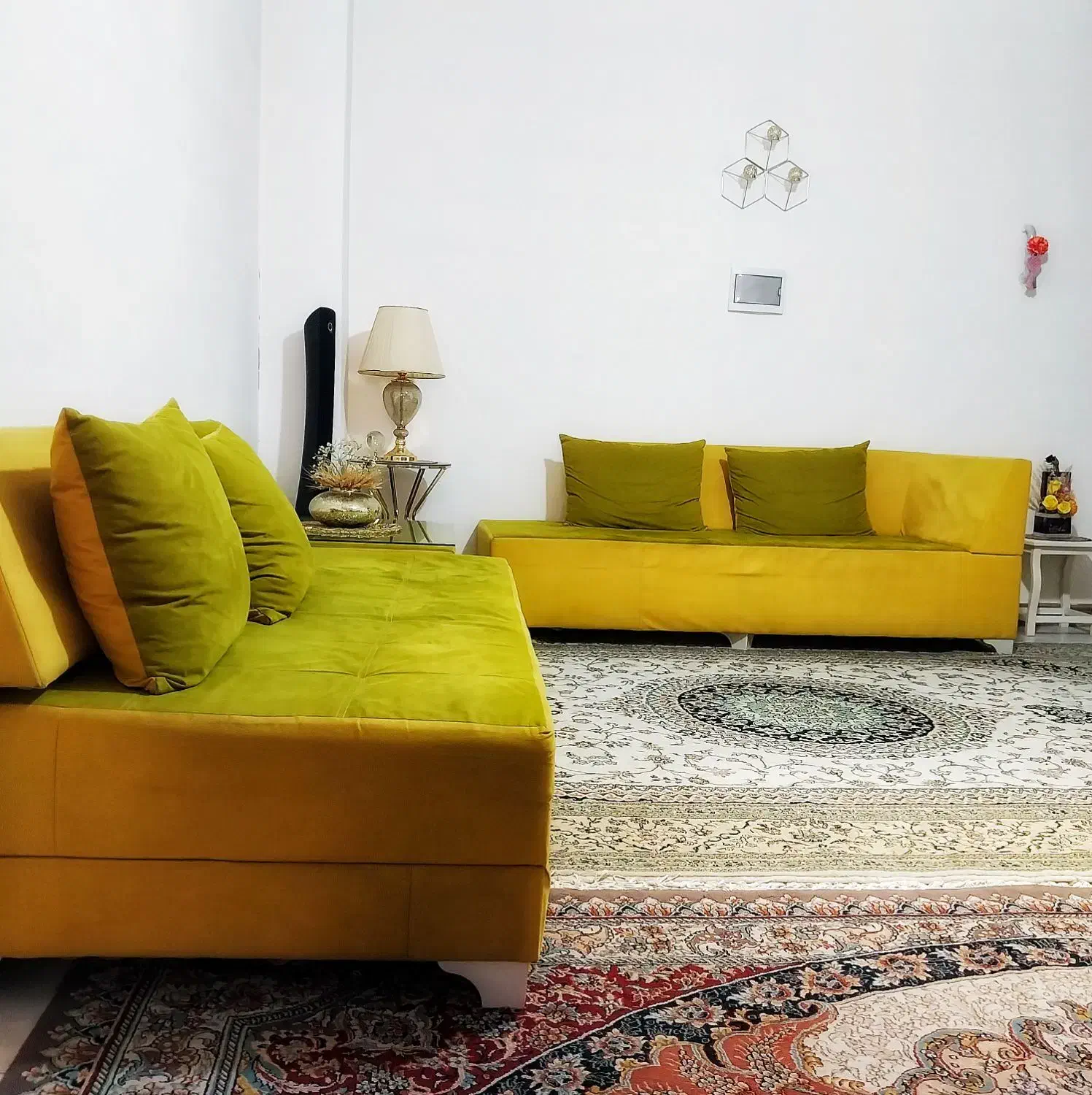 مبل ۶ نفره تخت شو راحتی و بادوام|مبلمان خانگی و میز عسلی|اندیشه, شهرک مریم|دیوار