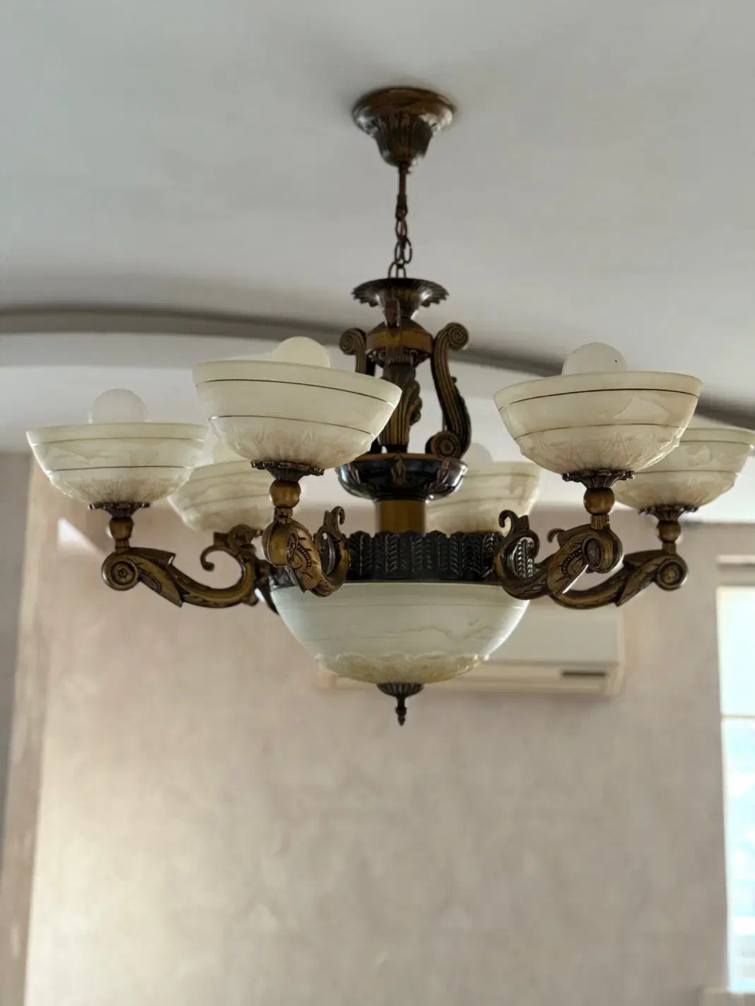 لوستر شیک و با نما|لوستر و چراغ آویز|رشت, انصاری|دیوار