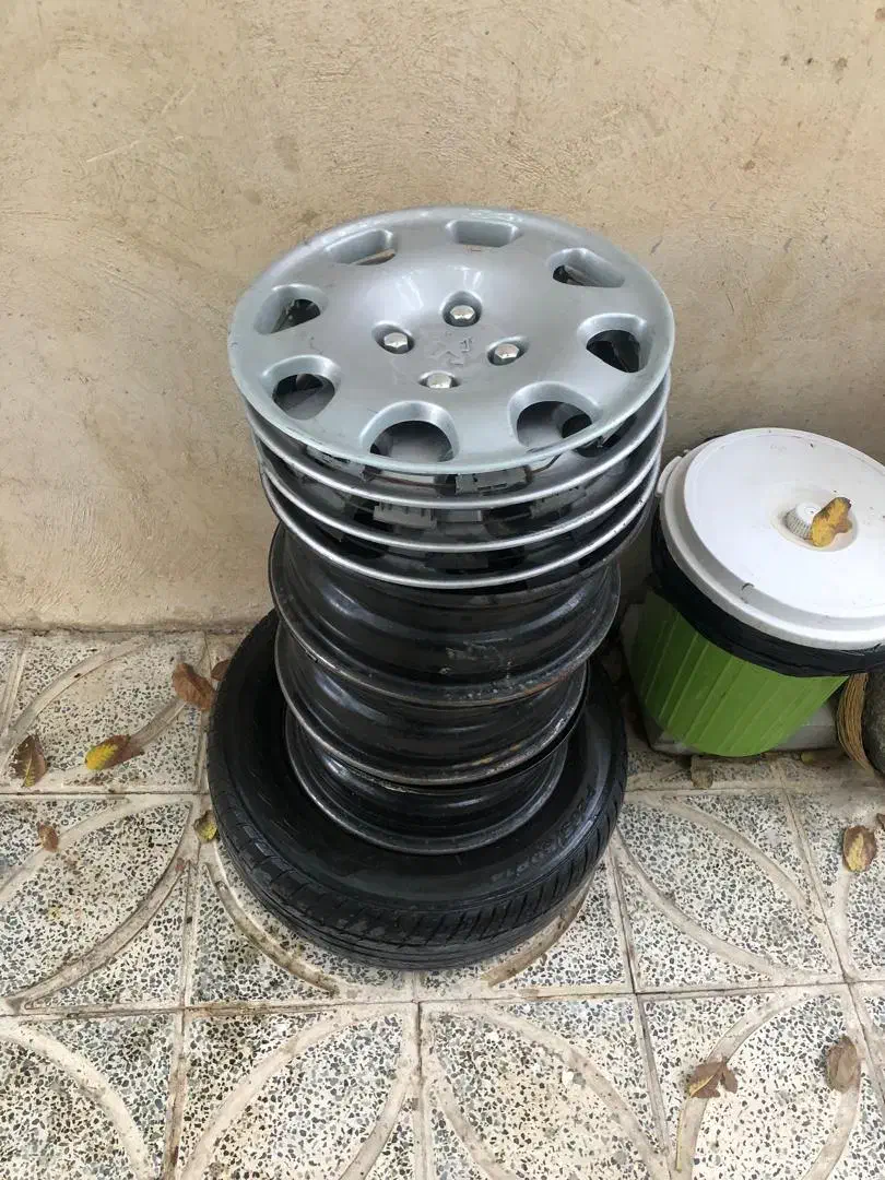 چهارتا کمک درحدنو چهارعددرینگ ۱۴|قطعات یدکی و لوازم جانبی|گلپایگان, |دیوار