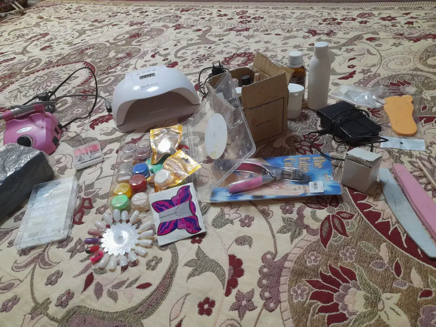 وسایل کاشت ناخن|آرایشی، بهداشتی، درمانی|همدان, |دیوار