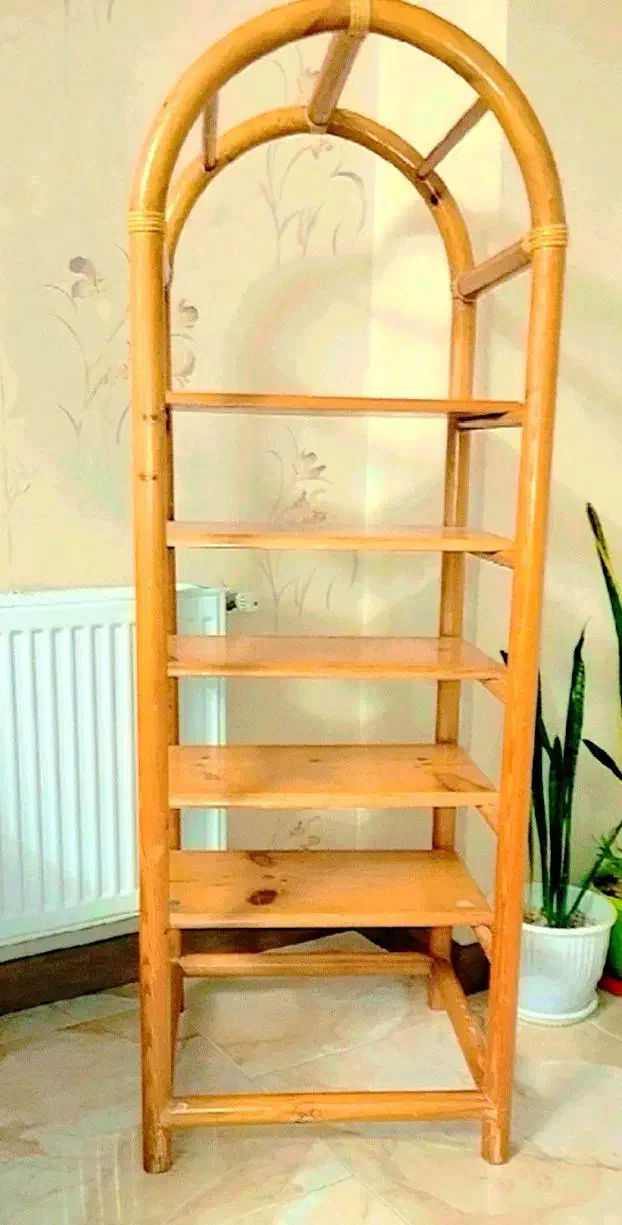 شلف چوبی|کتابخانه، شلف، قفسه‌های دیواری|کرج, برغان|دیوار