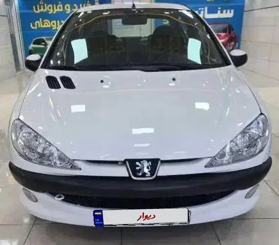 پژو V8 206 sd بدون رنگ استثنایی|خودرو سواری و وانت|سهند, |دیوار