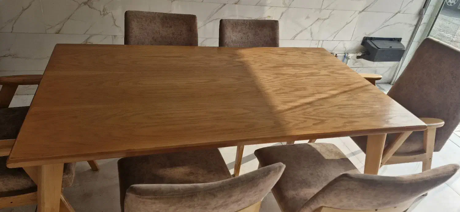 میز غذاخوری ۶ نفره|میز و صندلی غذاخوری|رشت, باهنر|دیوار