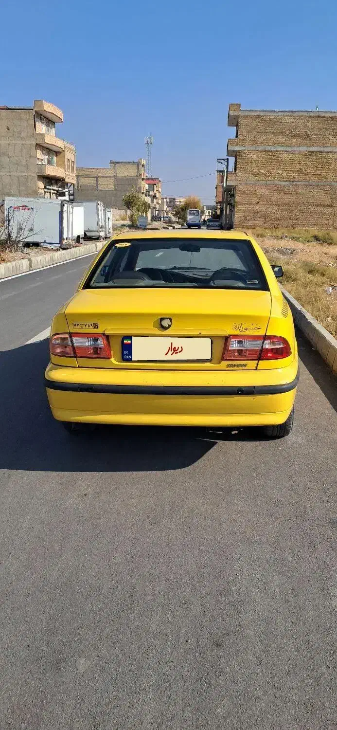 تاکسی سمند گردشی 93 بی‌رنگ|خودرو سواری و وانت|ارومیه, |دیوار