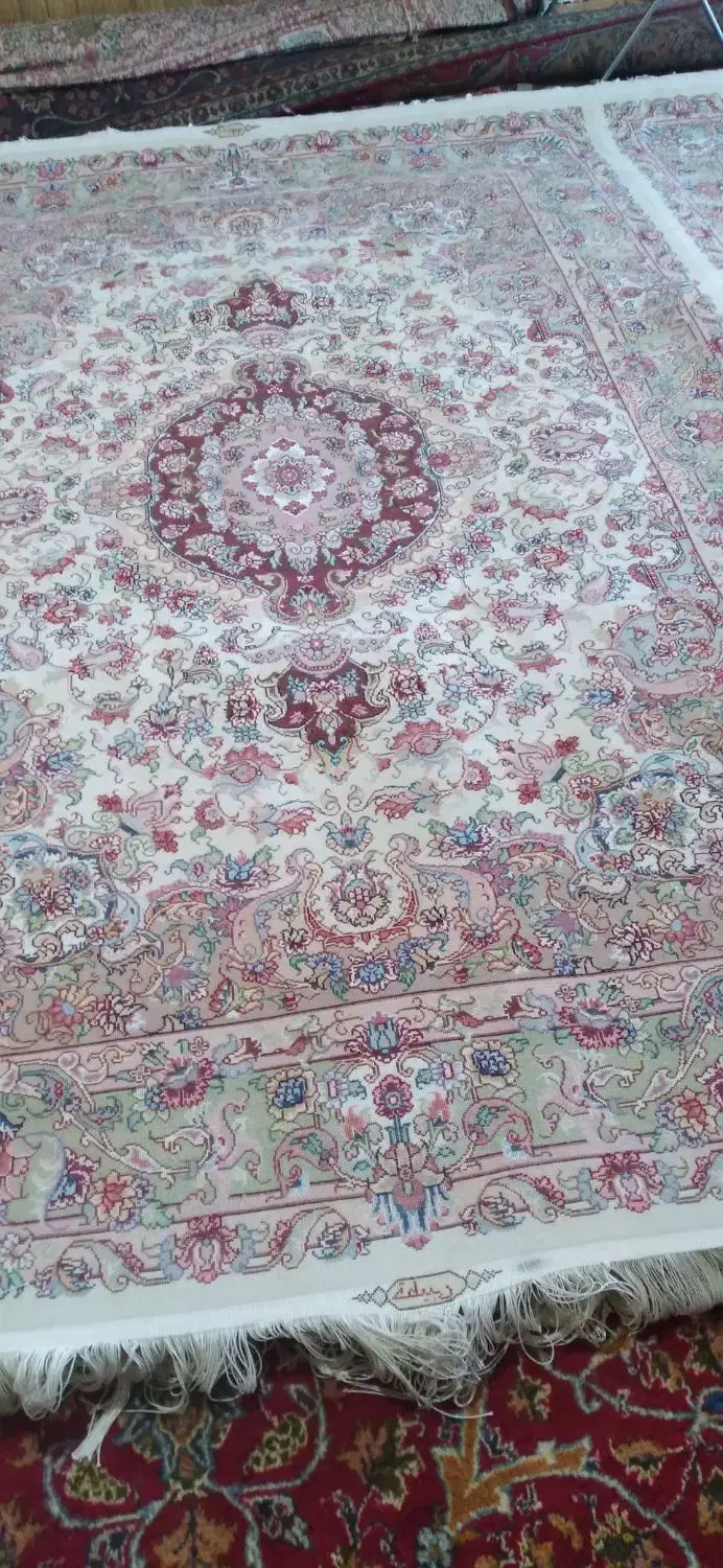 فرش ۱۲متری خطیبی مرینوس|فرش|قلعه چای, |دیوار