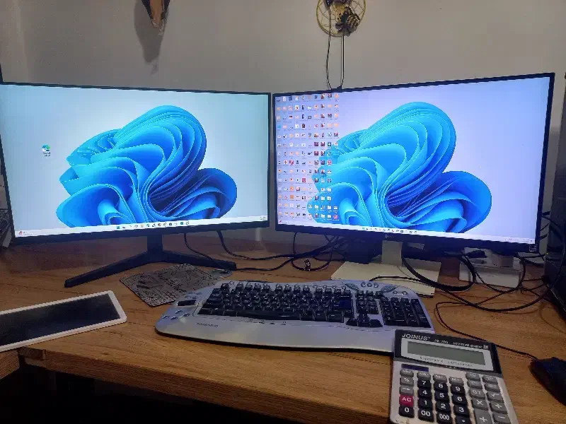 کامپیوتر قدرتمند رندر گیمینگ دومانیتور 27|رایانه رومیزی|تنکابن, |دیوار