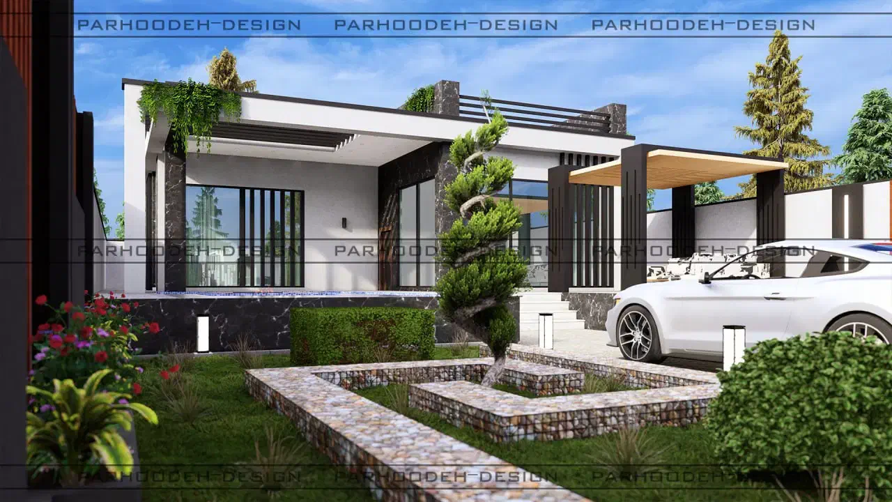 طراحی ویلا لاکچری -طراحی نما- طراحی نقشه -سه بعدی|خدمات پیشه و مهارت|تبریز, |دیوار