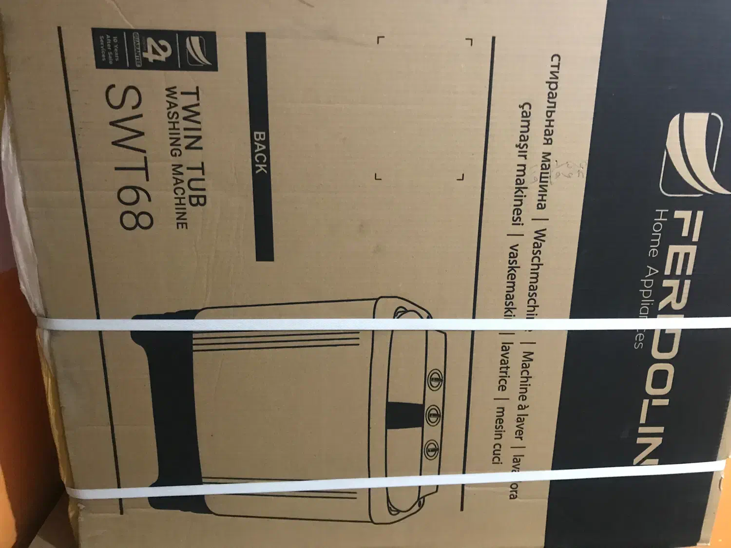 ماشین لباس شویی فری دولین نو اکبند|ماشین لباسشویی و خشک‌کن لباس|شاهرود, |دیوار