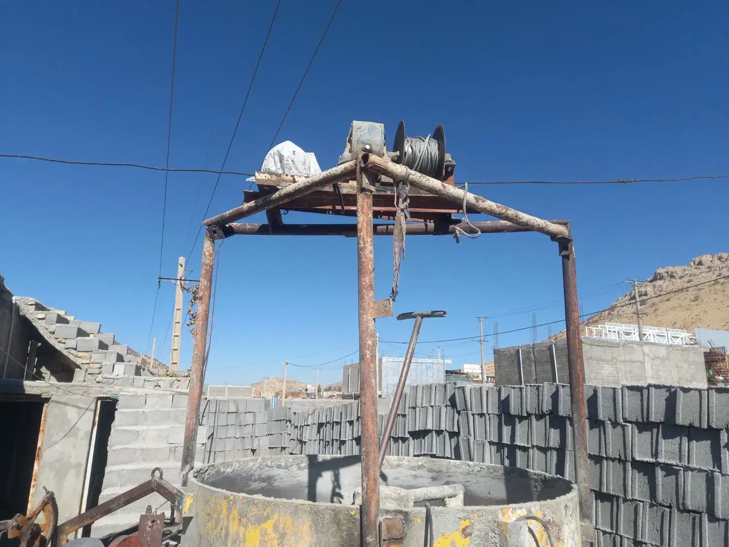 همزن بلوک زنی|ماشین‌آلات صنعتی|یاسوج, |دیوار