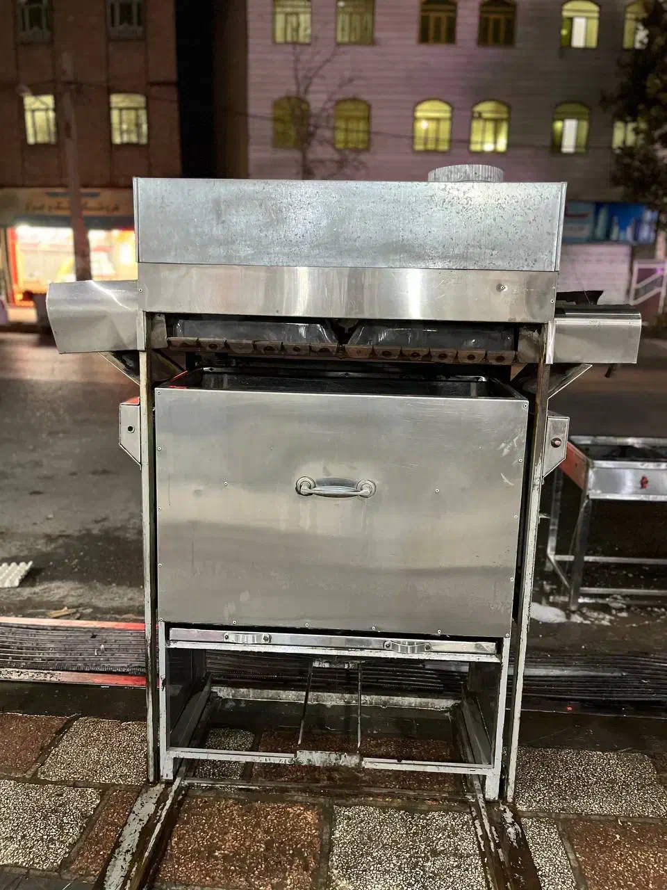 کباب پز تابشی ۲۰ سیخ ریلی استیل|فروشگاه و مغازه|نسیم‌شهر, |دیوار