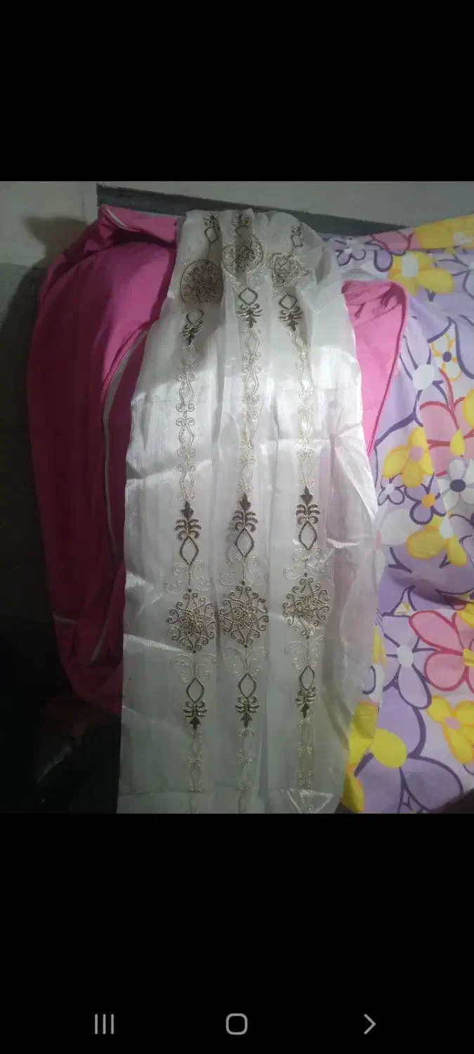 کلی پرده نو و در حد نو در این طرح  دوخت کامل|پرده، رانر، رومیزی|هشتگرد, شهرک سهیلیه|دیوار