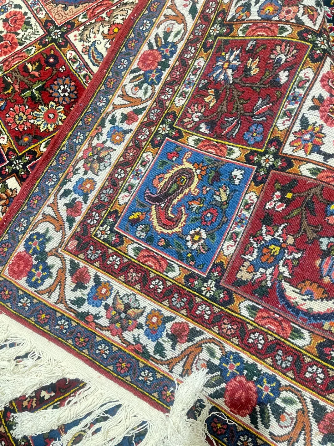 قالیچه دستبافت|فرش|اصفهان, باغ نگاره|دیوار