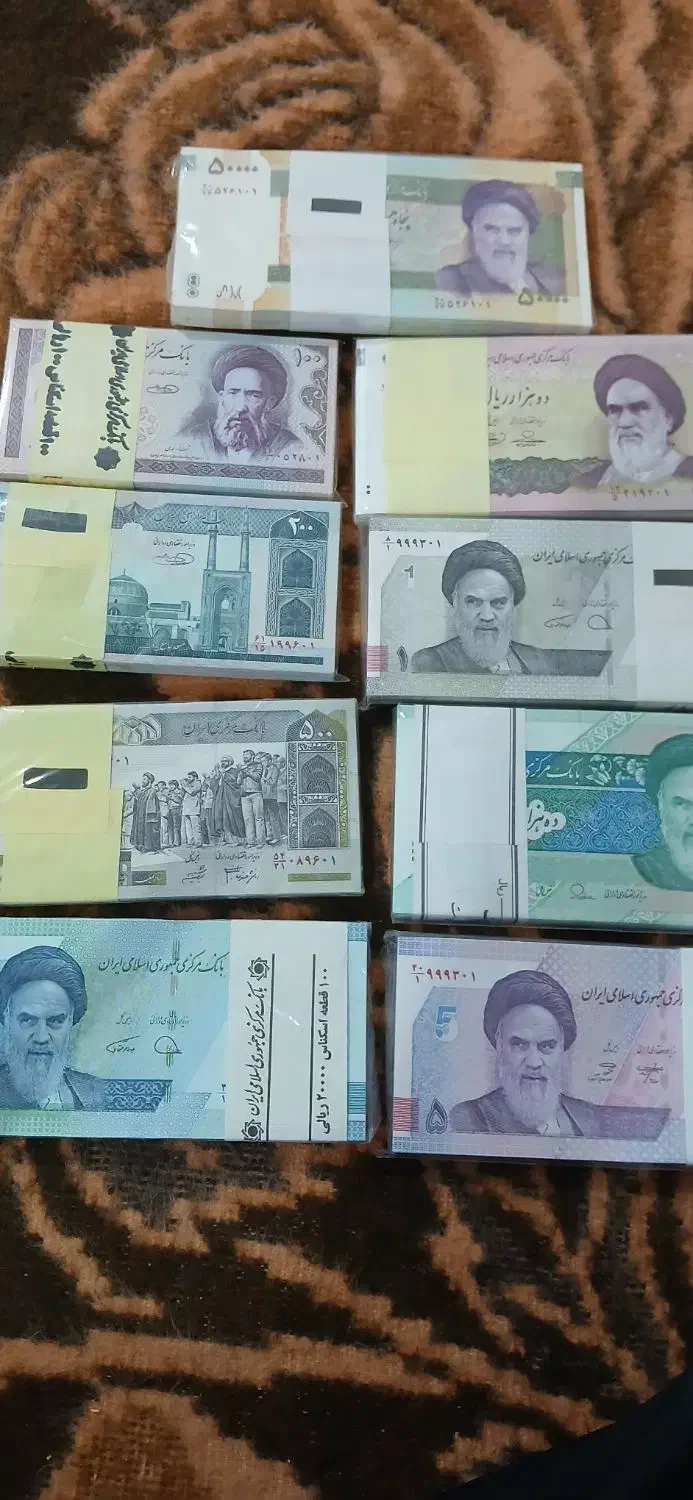 اسکناس نو وسوپربانکی قدیم وجدید|کلکسیون سکه، تمبر، اسکناس|کرمانشاه, |دیوار