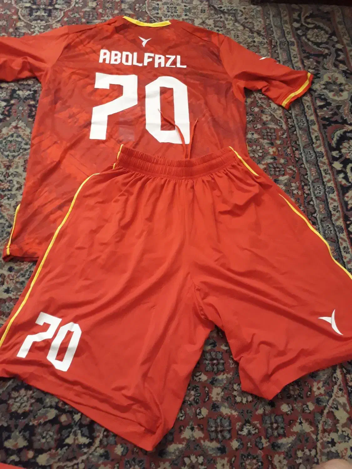 ست پیراهن وشورت اورجینال فولادواستقلال خوزستان|تجهیزات ورزشی|فولادشهر, مسکن مهر فولادشهر|دیوار