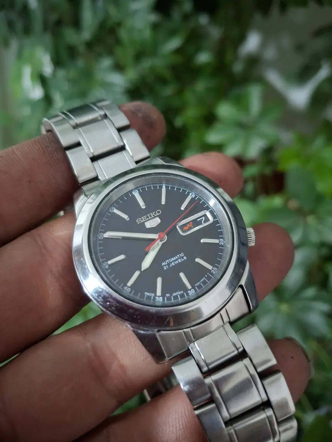 سیکو۵ اتوماتیک پشت شیشه ای در حد صفر|ساعت|روانسر, |دیوار