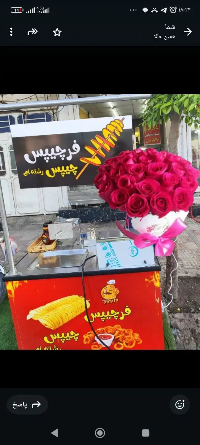 کانتر کامل فرچیپس و چیپس رشته ای|کافی‌شاپ و رستوران|شیراز, معالی‌آباد|دیوار